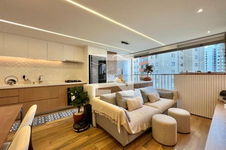 Sala de apartamento à venda com 2 quartos, 57m² em Chácara Inglesa, São Paulo