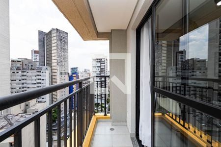 Sacada de kitnet/studio para alugar com 1 quarto, 25m² em Bela Vista, São Paulo