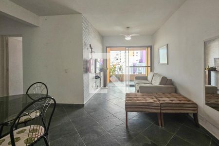 Sala de apartamento para alugar com 2 quartos, 90m² em Vila Júlia, Guarujá