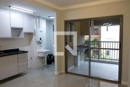 Sala/Cozinha de apartamento à venda com 2 quartos, 64m² em Bela Vista, Osasco