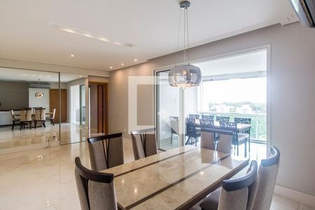 Sala de Jantar de apartamento para alugar com 3 quartos, 122m² em Tamboré, Santana de Parnaíba