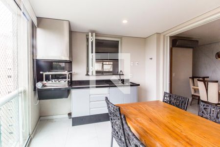 Varanda gourmet de apartamento para alugar com 3 quartos, 122m² em Tamboré, Santana de Parnaíba