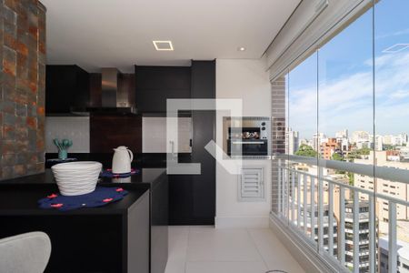 Varanda da Sala de apartamento para alugar com 2 quartos, 74m² em Jardim Ampliacao, São Paulo