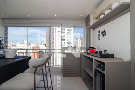 Varanda da Sala de apartamento para alugar com 2 quartos, 74m² em Jardim Ampliacao, São Paulo