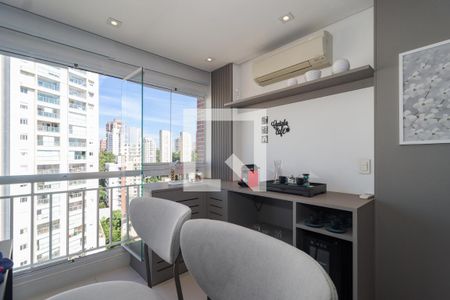 Varanda da Sala de apartamento para alugar com 2 quartos, 74m² em Jardim Ampliacao, São Paulo