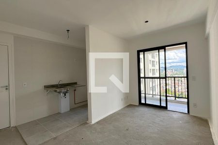 Sala de apartamento à venda com 2 quartos, 56m² em Aldeia, Barueri