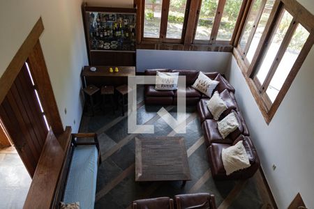 Vista da Sala de casa à venda com 4 quartos, 354m² em Santa Lúcia, Belo Horizonte