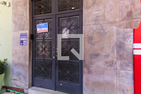 Fachada e placa de apartamento à venda com 1 quarto, 80m² em Mooca, São Paulo