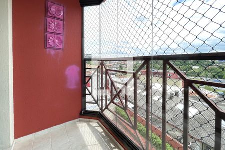 Sacada de apartamento à venda com 3 quartos, 62m² em Vila Euclides, São Bernardo do Campo