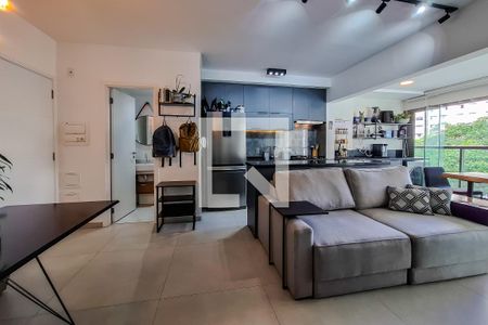 Sala de apartamento à venda com 1 quarto, 44m² em Vila Mariana, São Paulo
