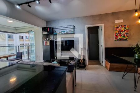 Sala de apartamento à venda com 1 quarto, 44m² em Vila Mariana, São Paulo