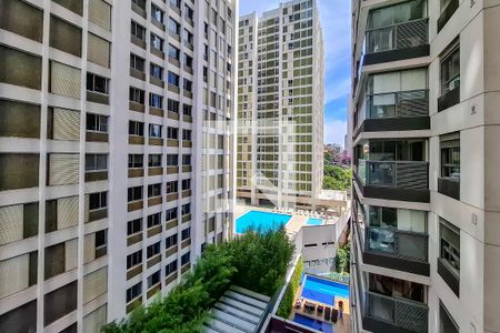Vista da Varanda de apartamento à venda com 1 quarto, 44m² em Vila Mariana, São Paulo