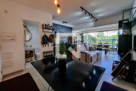 Sala de apartamento à venda com 1 quarto, 44m² em Vila Mariana, São Paulo