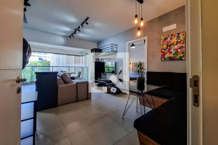 Sala de apartamento à venda com 1 quarto, 44m² em Vila Mariana, São Paulo