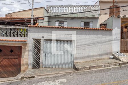 Fachada  de casa à venda com 3 quartos, 160m² em Jardim Borborema, São Bernardo do Campo