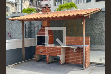 Área comum - Churrasqueira de apartamento à venda com 2 quartos, 80m² em Tijuca, Rio de Janeiro