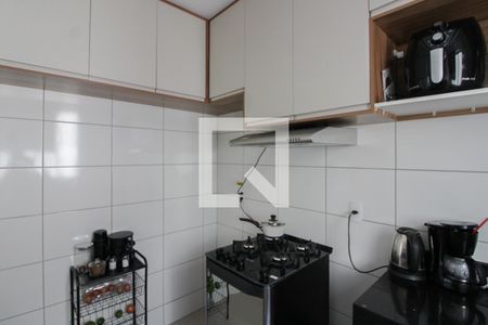 Cozinha e Área de Serviço de apartamento para alugar com 2 quartos, 43m² em Xodó Marize, Belo Horizonte