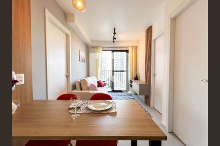 Sala de apartamento para alugar com 2 quartos, 39m² em Campo Belo, São Paulo
