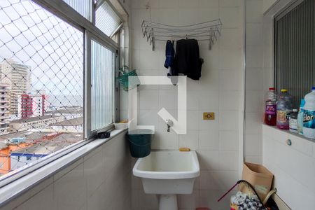 Área de Serviço de apartamento para alugar com 1 quarto, 70m² em Vila Tupi, Praia Grande