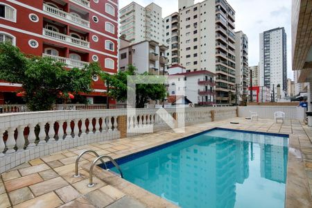 Área comum - Piscina de apartamento para alugar com 1 quarto, 70m² em Vila Tupi, Praia Grande