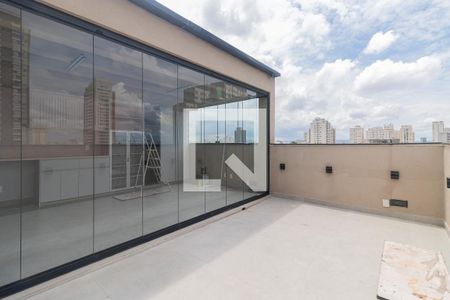 varanda de apartamento à venda com 1 quarto, 78m² em Cambuci, São Paulo