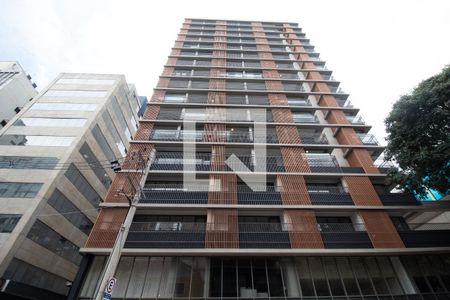 Fachada de kitnet/studio para alugar com 1 quarto, 24m² em Paraíso, São Paulo