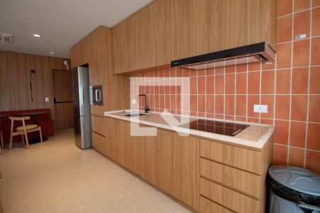 Área comum de kitnet/studio para alugar com 1 quarto, 24m² em Paraíso, São Paulo