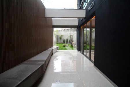 Área comum de kitnet/studio para alugar com 1 quarto, 24m² em Paraíso, São Paulo