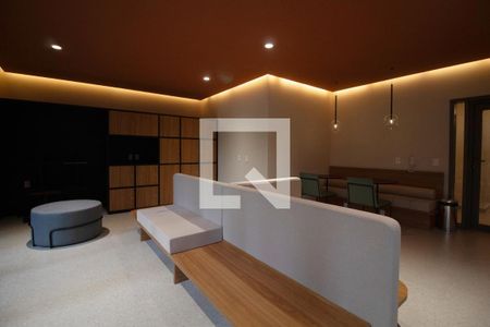 Área comum de kitnet/studio para alugar com 1 quarto, 24m² em Paraíso, São Paulo