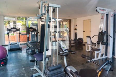 Área comum - Academia de apartamento para alugar com 2 quartos, 67m² em Vila Alexandria, São Paulo