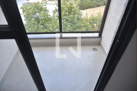 Varanda da Sala de apartamento à venda com 3 quartos, 116m² em Vila Alpina, Santo André
