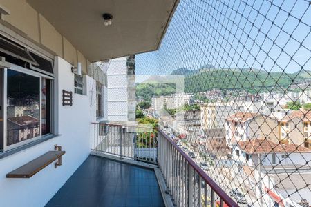 Varanda da Sala de apartamento à venda com 2 quartos, 98m² em Engenho Novo, Rio de Janeiro