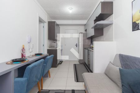 Sala de apartamento para alugar com 1 quarto, 28m² em Brás, São Paulo