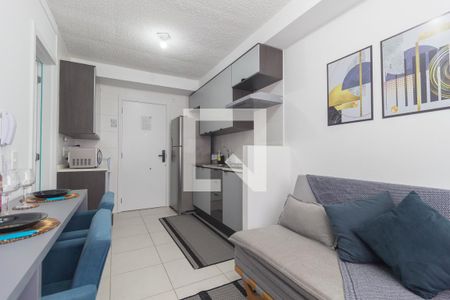 Sala de apartamento para alugar com 1 quarto, 28m² em Brás, São Paulo