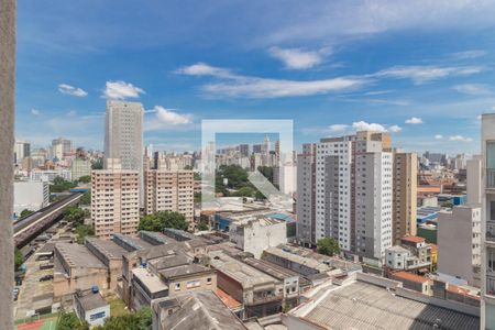 Vista - Sala de apartamento para alugar com 1 quarto, 28m² em Brás, São Paulo