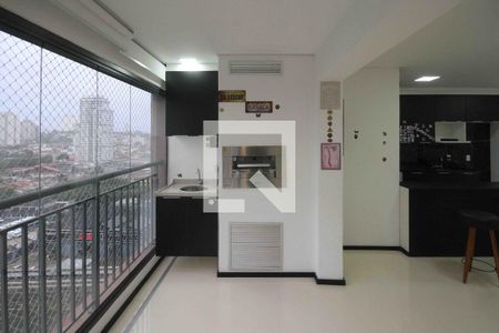 Varanda Sala/Quarto de apartamento para alugar com 1 quarto, 63m² em Vila Prudente, São Paulo