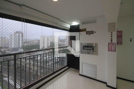 Varanda Sala/Quarto de apartamento para alugar com 1 quarto, 63m² em Vila Prudente, São Paulo