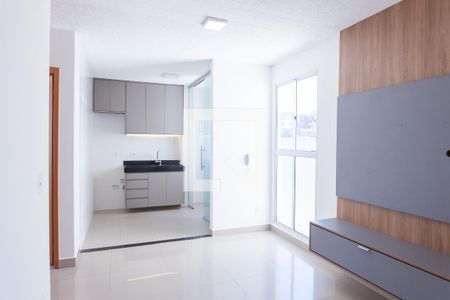 sala de apartamento à venda com 2 quartos, 49m² em Tres Barras, Contagem