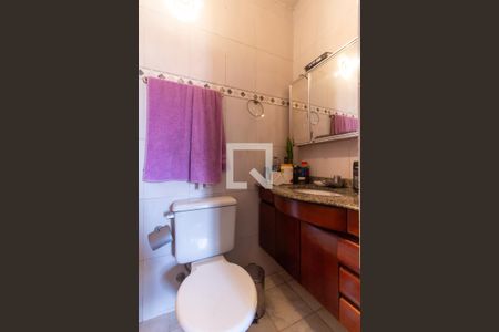 Banheiro da Suíte de casa à venda com 4 quartos, 180m² em Lapa de Baixo, São Paulo