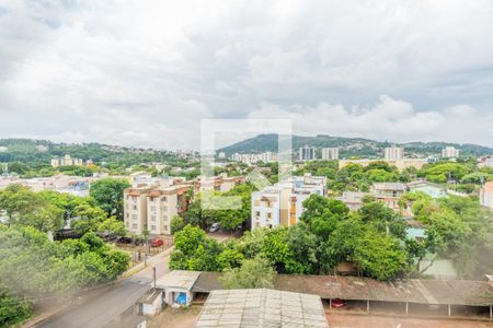 Vista da Sala de apartamento à venda com 1 quarto, 60m² em Partenon, Porto Alegre