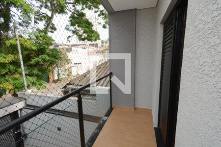 Varanda da Suíte de casa à venda com 3 quartos, 110m² em Jardim Umuarama, São Paulo