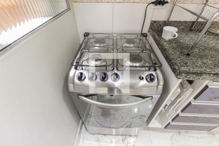 Cozinha de apartamento à venda com 2 quartos, 62m² em Parque Guarani, São Paulo