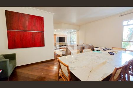 Sala de apartamento à venda com 4 quartos, 180m² em Serra, Belo Horizonte