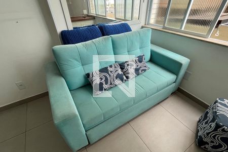 Sala de apartamento para alugar com 2 quartos, 85m² em Aparecida, Santos