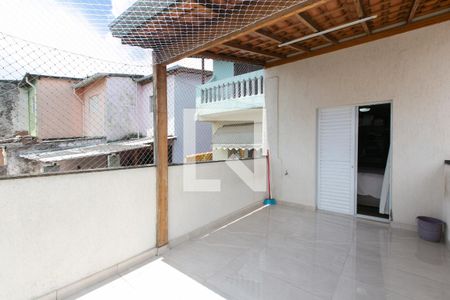 Varanda do Quarto 2  de casa à venda com 2 quartos, 120m² em Parque Cruzeiro do Sul, São Paulo