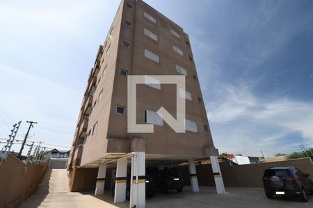 Fachada do bloco de apartamento para alugar com 2 quartos, 55m² em Vila Industrial (campinas), Campinas