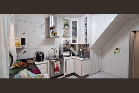Cozinha de casa à venda com 3 quartos, 225m² em Campestre, São Caetano do Sul