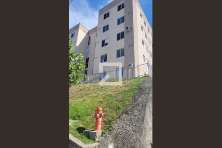 Fachada do bloco de apartamento para alugar com 2 quartos, 41m² em Campo Grande, Rio de Janeiro