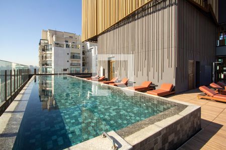 Área comum - Piscina de kitnet/studio à venda com 1 quarto, 27m² em Vila Nova Conceição, São Paulo