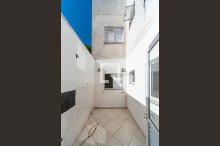 Área de Serviço de apartamento para alugar com 2 quartos, 57m² em Vila Assunção, Santo André
